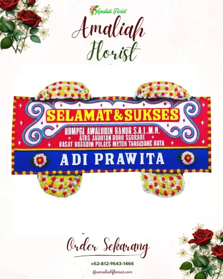 Papan Bunga Ucapan Selamat Semabung Lama
